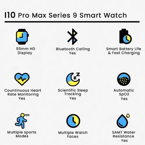 i10 Pro Max Smartwatch - AT Store